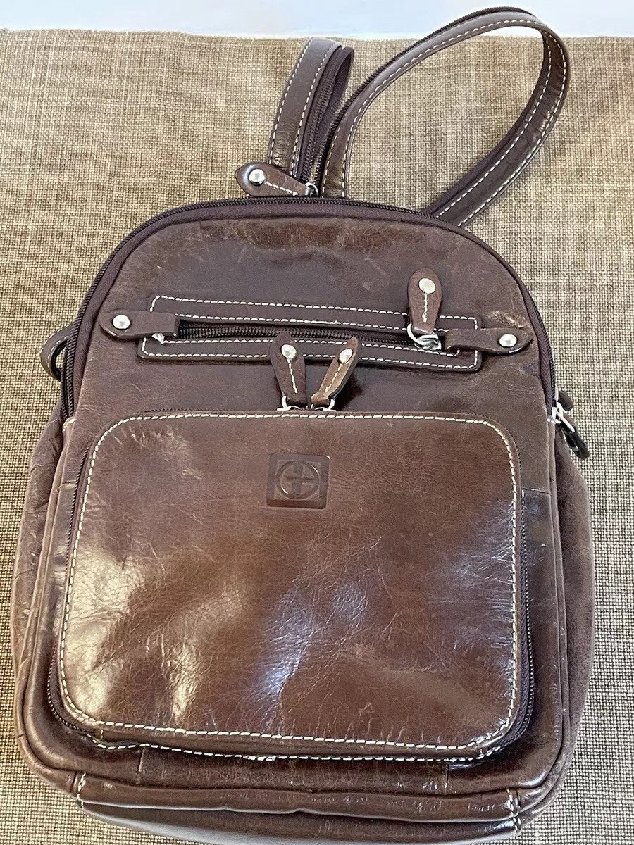 Giani Bernini brown leather backpack Giani Bernini Women main image 4