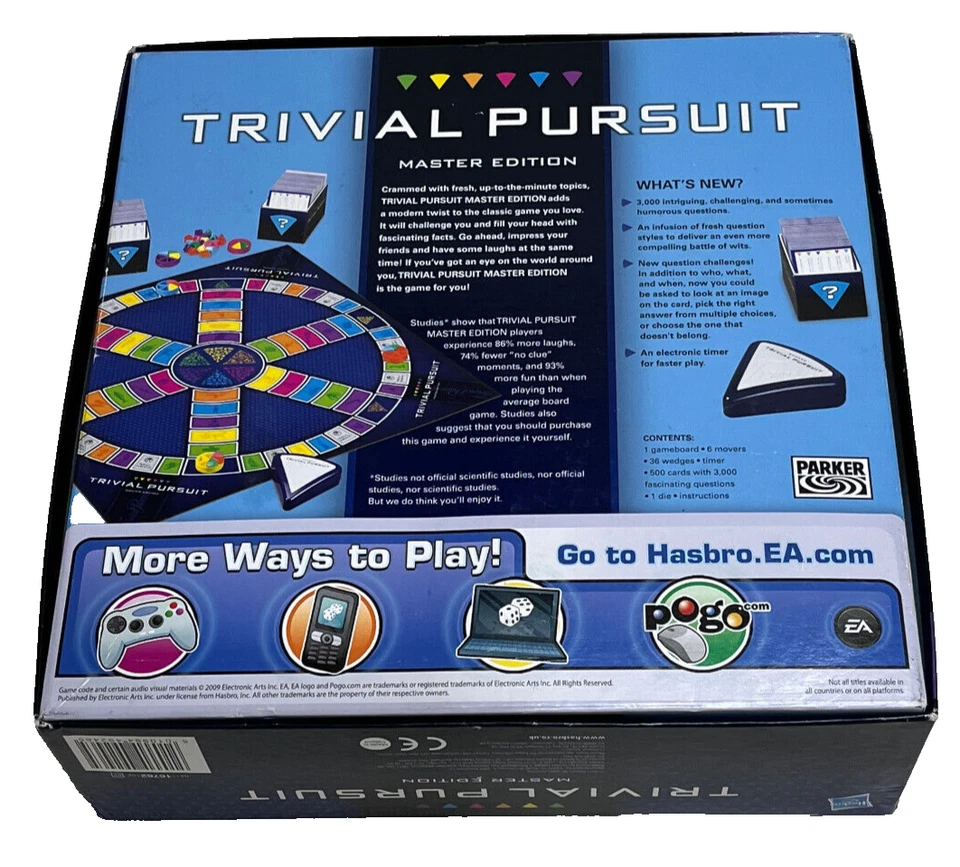 TRIVIAL PURSUIT ELECTRONIC GAME : Rare 2011 Master Edition In Vgc (FREE UK P&P) - Image 2 of 4