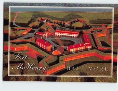 #ad Postcard Fort McHenry Baltimore Maryland $6.99