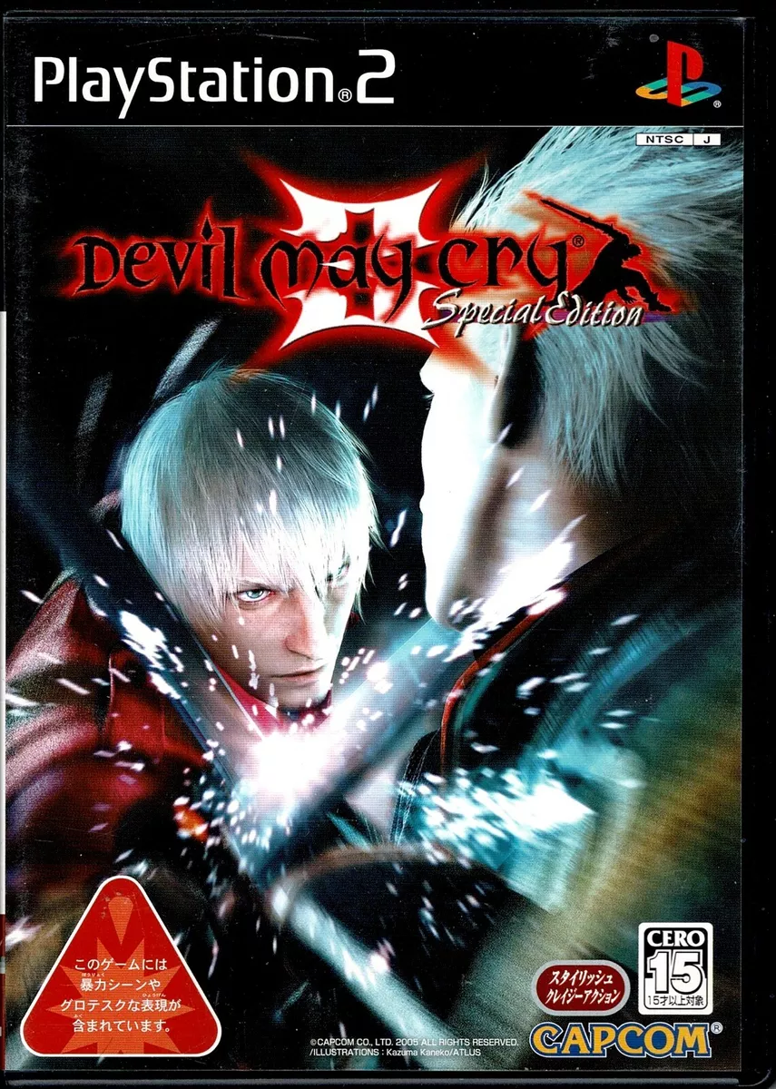 Devil May Cry 3 Special Edition Ps2 Japan CIB Cd rom NO Scratches Manual  Case 4976219653817