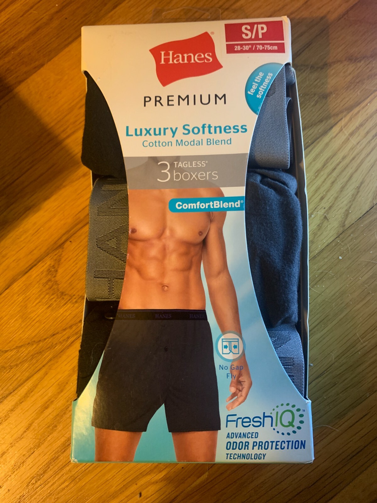 hanes premium men's cotton modal boxer shorts