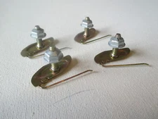 UNIVERSAL SPRING TYPE MOULDING CLIPS 1 11/32" X 1/2" CHEV HOLDEN FORD TRIM STEEL