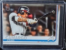 2019 Topps Vintage Stock Johan Camargo #ed 37/99 #587 Atlanta Braves
