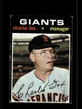 San Francisco Giants Charlie Fox #517 Topps Baseball Very Good top