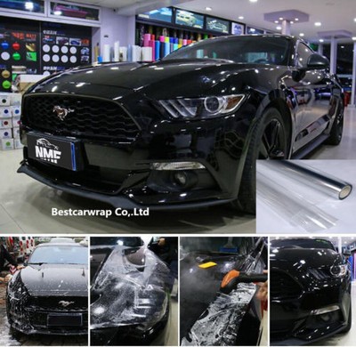 Adhesive Gloss Clear Car Paint Protection Film Tape Vinyl Sticker Bubble Free