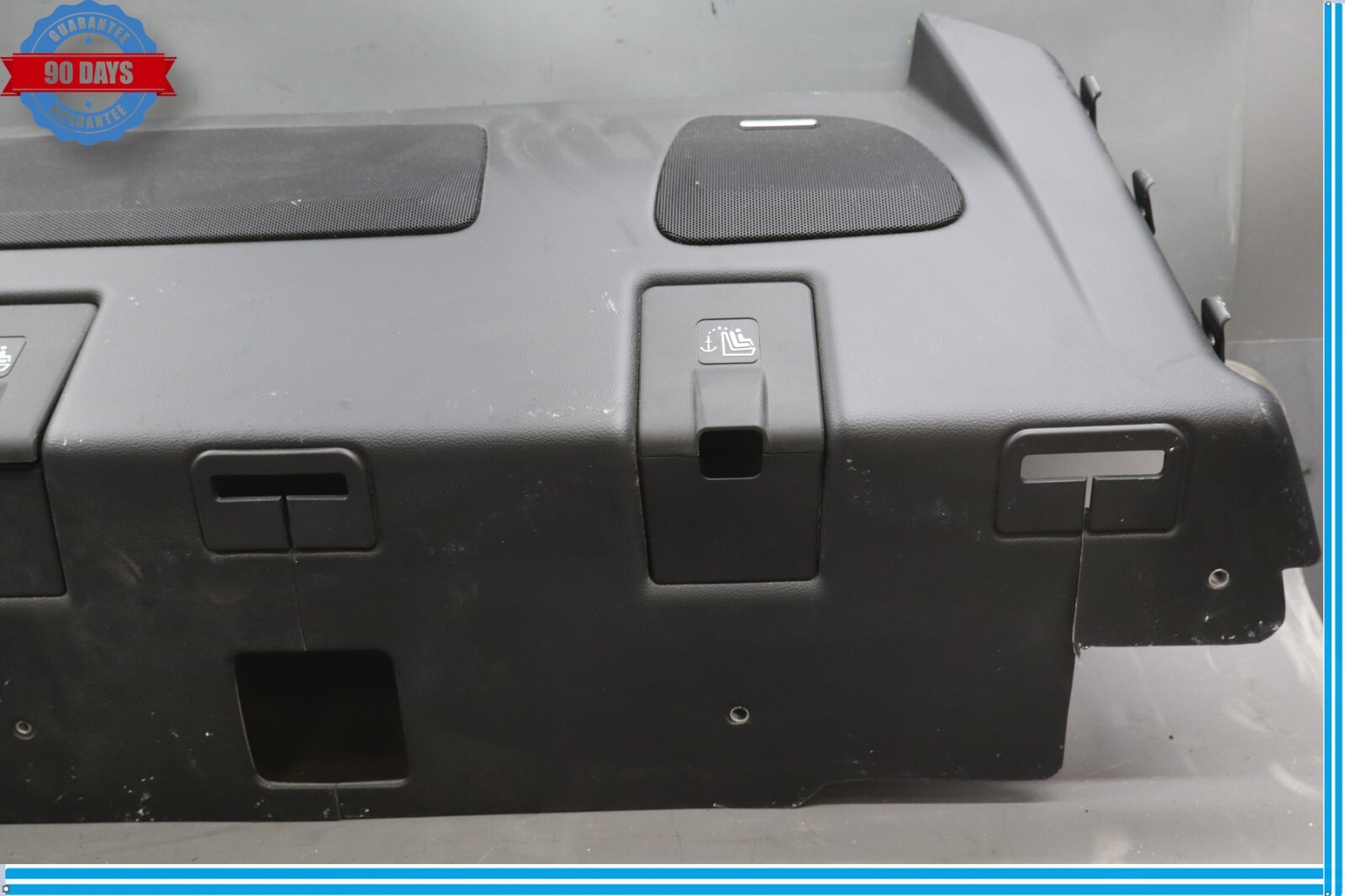 14-17 Maserati Ghibli Rear Deck Lid Parcel Shelf Trim Black Oem