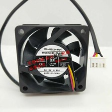 DWPH EFC-06E12D-AF04 6025 12V 0.60A 6CM 3-wire chassis cooling fan