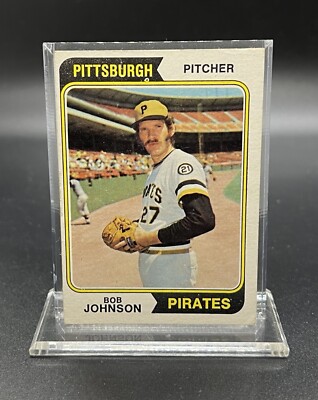 1974 Topps Baseball #269 Bob Johnson Pittsburgh Pirates