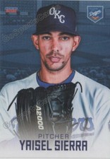 2021 Oklahoma City Dodgers Yaisel Sierra RC Rookie Los Angeles CUBA