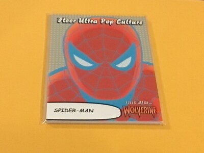 2023 Fleer Ultra Marvel Wolverine Pop Culture Card PC-32 Spider-Man  SP