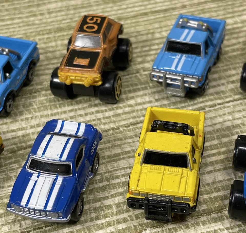 Galoob Micro Machines 1980-е Пикапы Джипы Винтажные Миниатюрные Автомобили Лот из 9 - Изображение 3 из 4