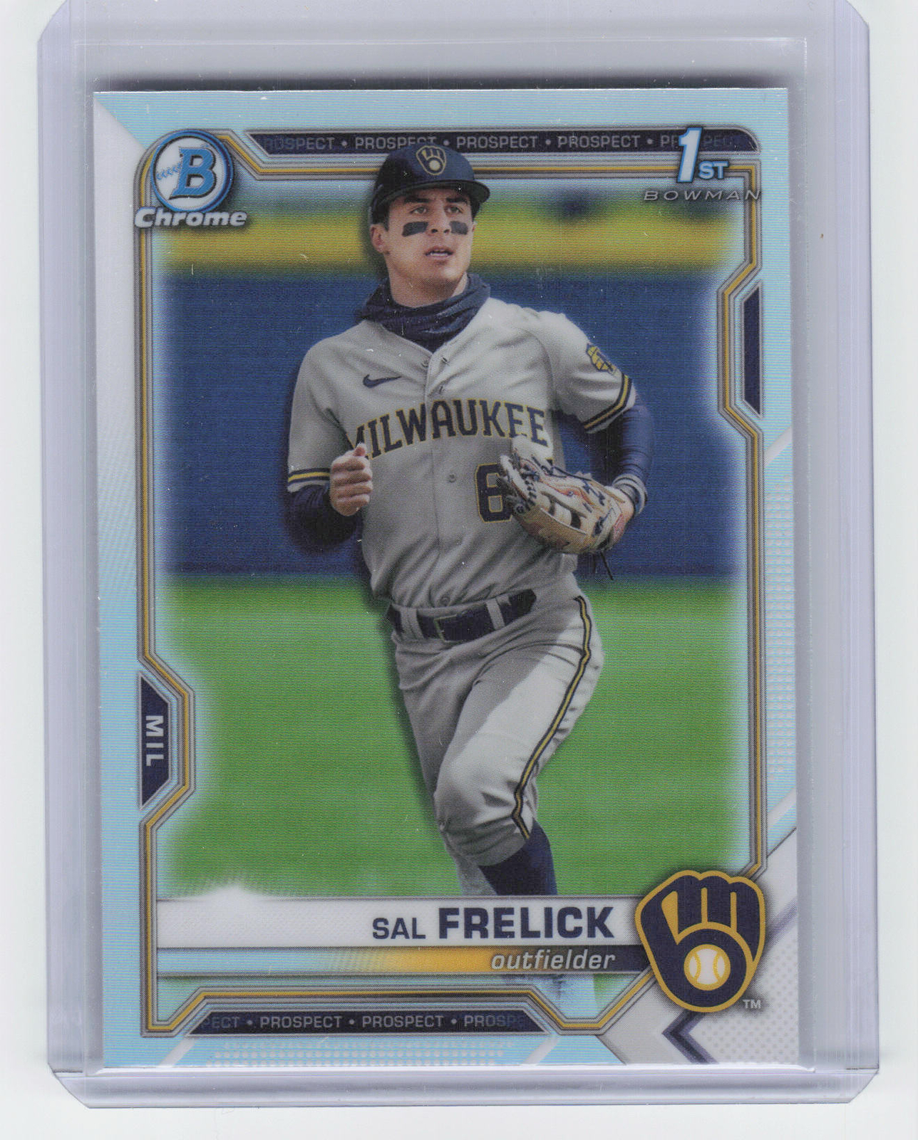 2021 Bowman Draft #BDC-172 Sal Frelick Chrome Refractor
