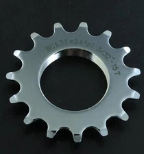 Chrome Steel 16T Single Speed Bike Track Fixed Gear 3/32 Cog Threaded NEW