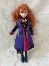 Disney Frozen 2 Princess Anna Fashion Doll With Dress 11" Hasbro 2018