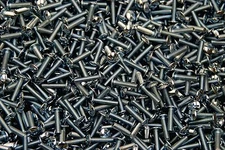 (1000) Combo Drive 8-32 x 3/4 Slotted Phillips Truss Head Machine Screws #8 Zinc