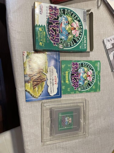 M Envío Gratis Nintendo Gameboy Pokemon Set Rojo Verde Pocket Monsters GB Japonés - Imagen 2 de 3