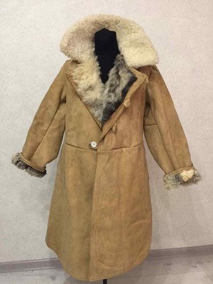 Russian Winter Overcoat Shearling 