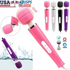 Handheld Massager Vibrating Massage Cord Full Body Therapy Motor Mutil Speed