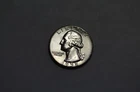 1958 BRILLIANT UNCIRCULATED SILVER WASHINGTON QUARTER FULL MINT LUSTER #150