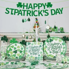St. Patrick's Day Party Supplies Set