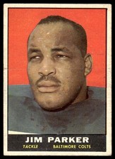 1961 TOPPS JIM PARKER #6