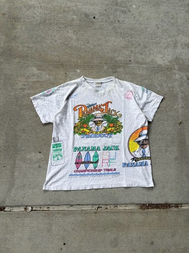 Vintage 90s Panama Jack Championship Trails All Over Print T-Shirt