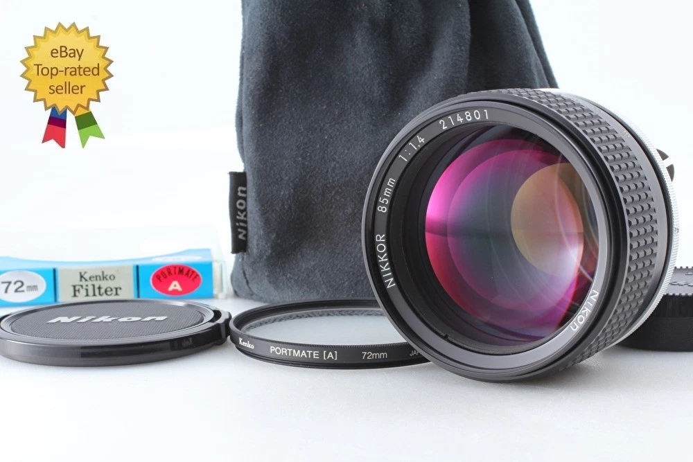 Nikon AI-S 85mm f/1.4 Camera Lenses for sale - eBay