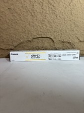 Canon GPR-53 Original Genuine Toner Cartridge - Yellow - New Unopened