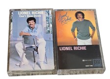 Lionel Richie Lot Of 2 Cassettes 1982 Self Titled And 1983 Can't Slow Down Pop