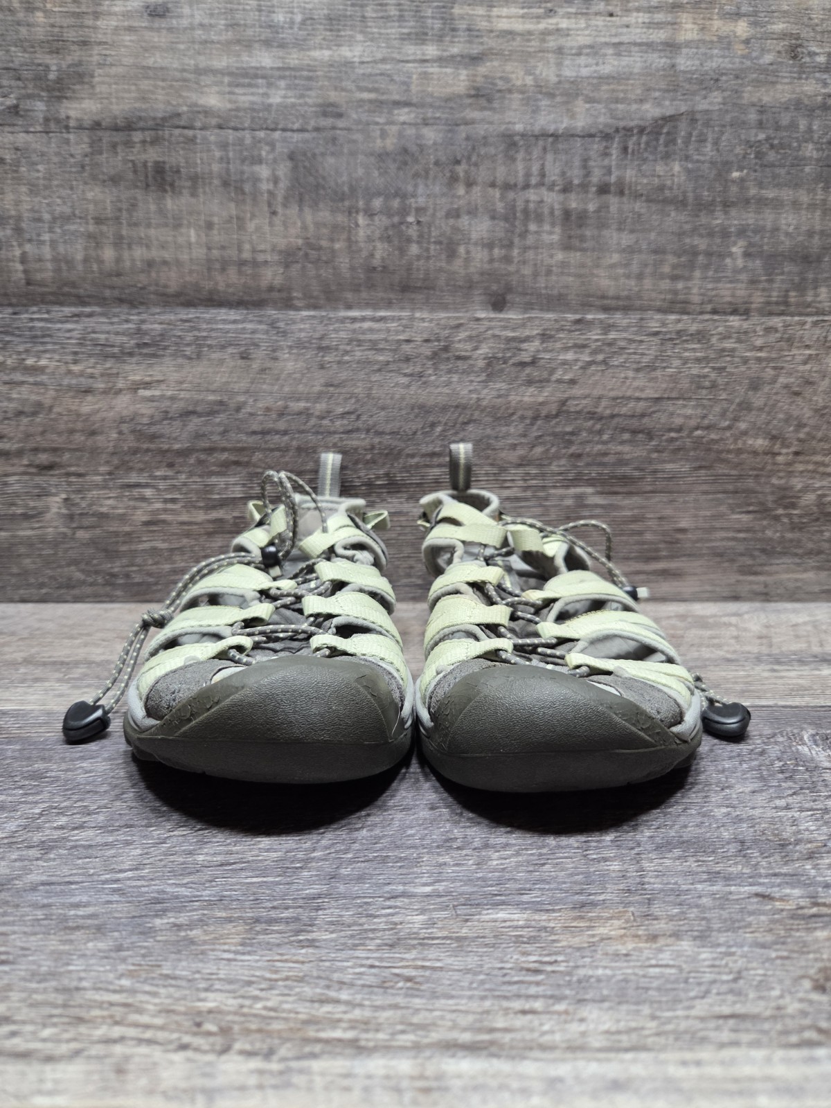 Keen Whisper sandalo donna tg 10 verde chiaro e grigio atletico impermeabile escursionismo