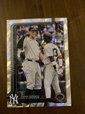 2025 Topps Update Veteran Combos City Boys! #US85 Diamante Foil Aaron Judge SP