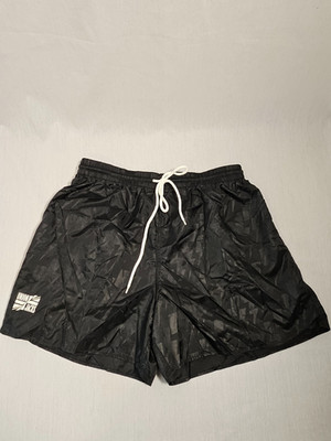 Union Jacks Men's Black Lightning Soccer Shorts - Black Lightning Print - NOS