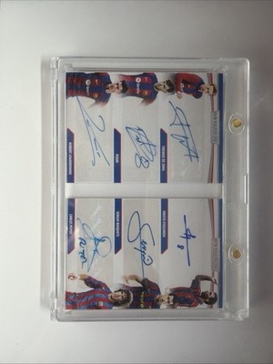2024 Daka FC Barcelona DeJong Pedri Puyol Stoichkov Lewandowski Busquets Auto /6
