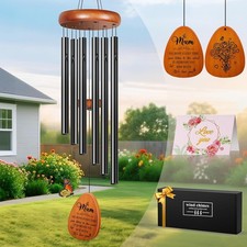 WIND CHIMES FOR GARDEN MEMORIAL SYMPATHY GIFT CHRISTMAS MUM BIRTHDAY OUTDOOR