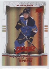 2014-15 Upper Deck MVP Colors & Contours Gold Die-Cut Alexander Steen #212 2u9
