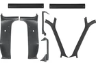 81-87 Chevy/GMC Truck Black Plastic Interior Garnish Molding Set 8 pc Trim Kit