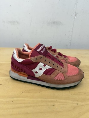 Saucony Shadow Original Pink/Red Women s Sneakers Size 8 S1108-603 Retro Look