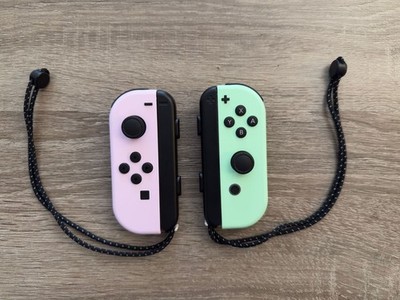 Originale Nintendo Switch Joy-Cons 2er-Set Pastell Lila & Grün | Purple & Green
