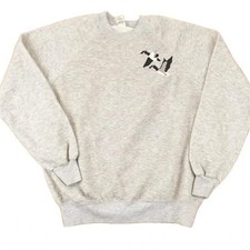 Vintage 1980s Sportswear Embroidered Goose Crewneck Sweatshirt Men's L