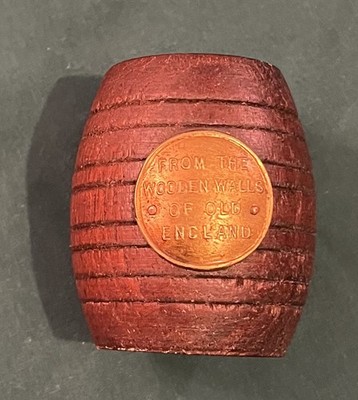 Memorabilia Fass aus den Holzwänden von Old England