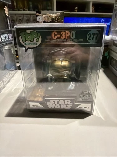 Funko Pop! Deluxe: Star Wars - C-3PO (Digital Pop! Release) - Funko (Exclusive)