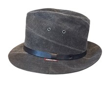 Jordache Vintage/Retro Medium Fedora Hat Gray Made in USA