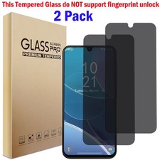 2x For Samsung Galaxy A14 A15 A16 Clear Privacy Screen Protector Tempered Glass