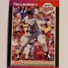 Donruss 1989 Baseball Trading Card Tim Laudner #615 Minnesota Twins Base Set