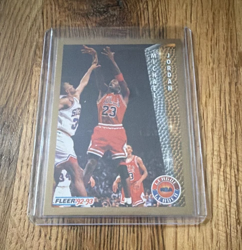🔥Fleer 1992-93 Michael Jordan League Leader Scoring Leader #238 Chicago Bulls🔥