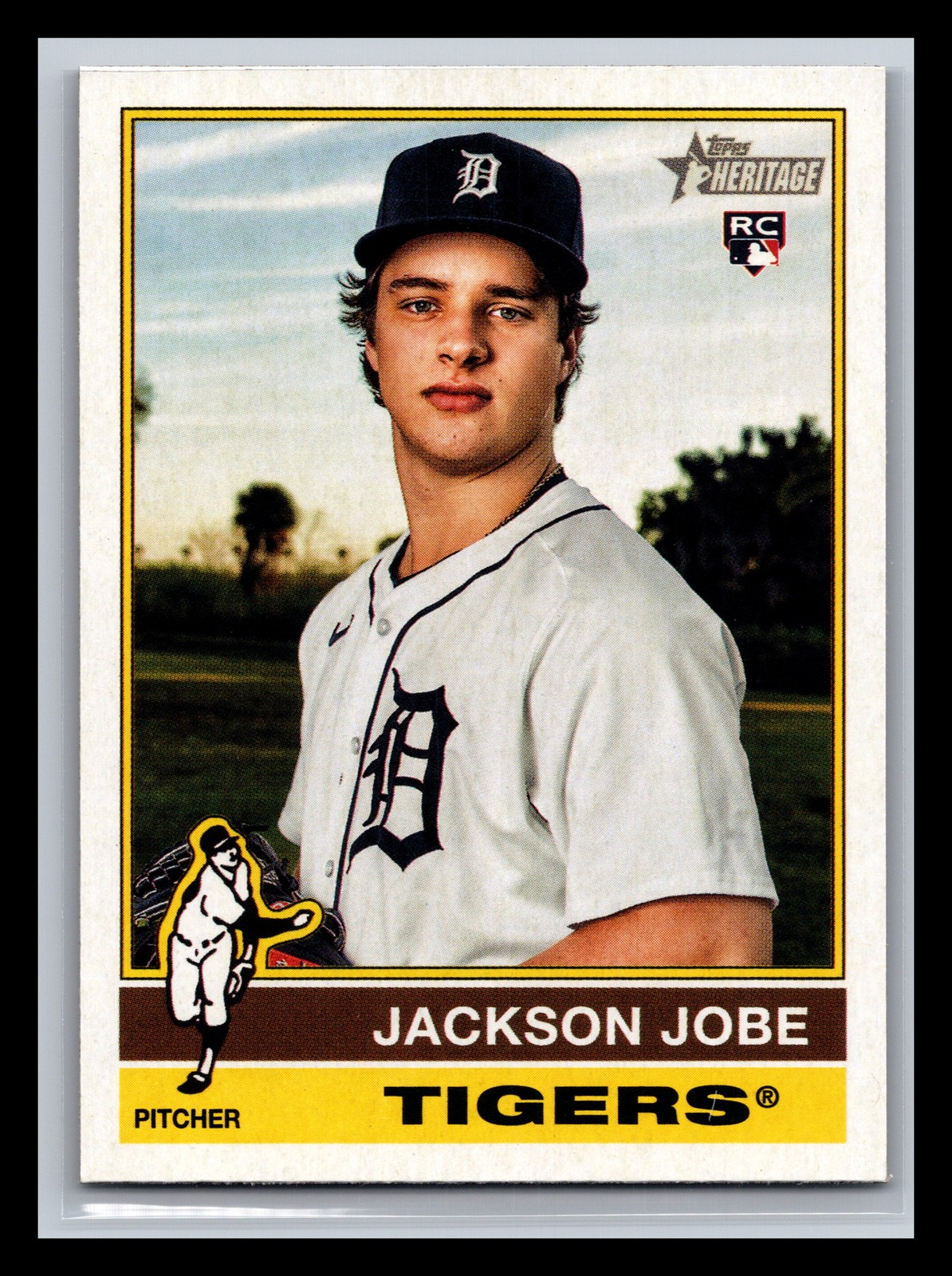 2025 Topps Heritage #389 Jackson Jobe