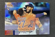 2020 Topps Stadium Club Chrome - Chrome Autographs Abraham Toro #CAAB Orange...