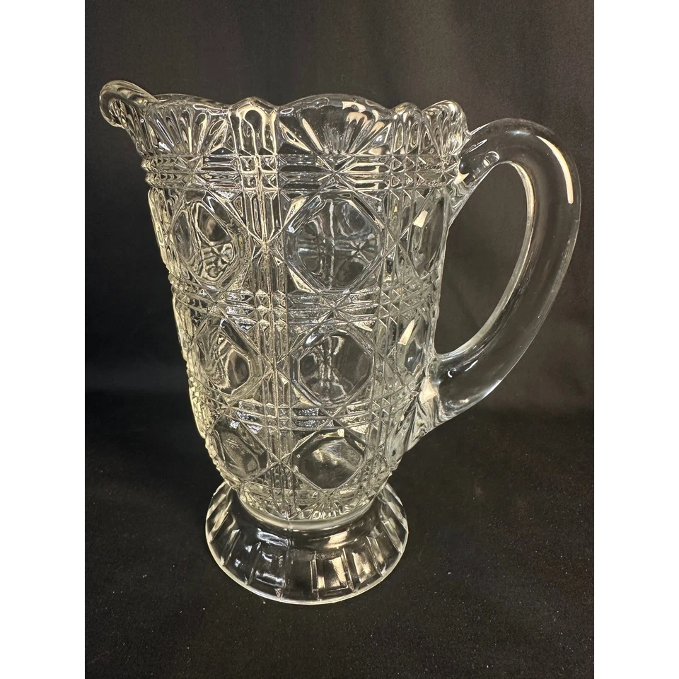 Jarra y vasos de agua Romeo transparente Early American Prescut EAPC Foto 4 de 4