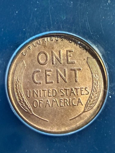 1929 S LINCOLN WHEAT CENT ANACS MS 62 RB 089