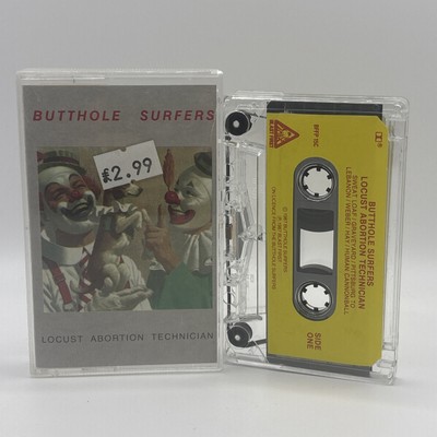 Butthole Surfers - Locust Abortion Technician Kassette MC  Tape 1987